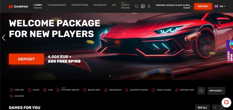 Κριτική ιστοσελίδας N1 Casino